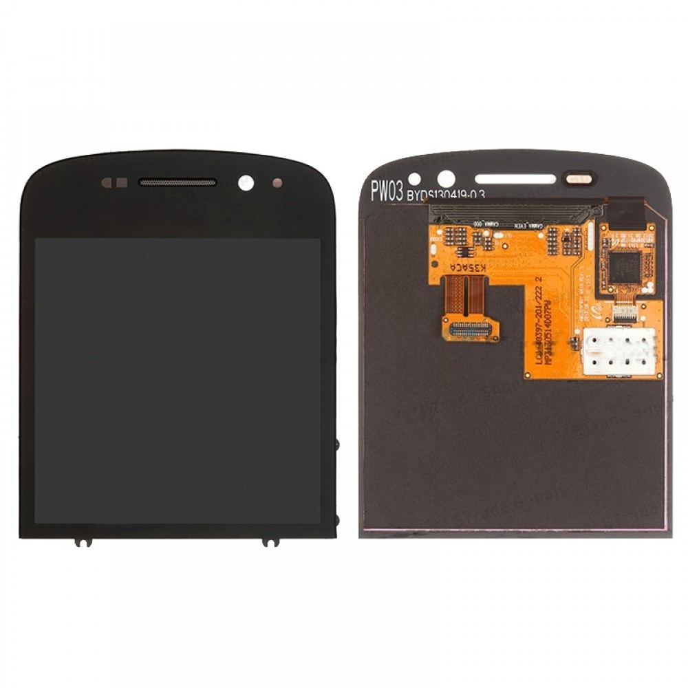 LCD Screen and Digitizer Full Assembly for BlackBerry Q10(Black)  BlackBerry Q10